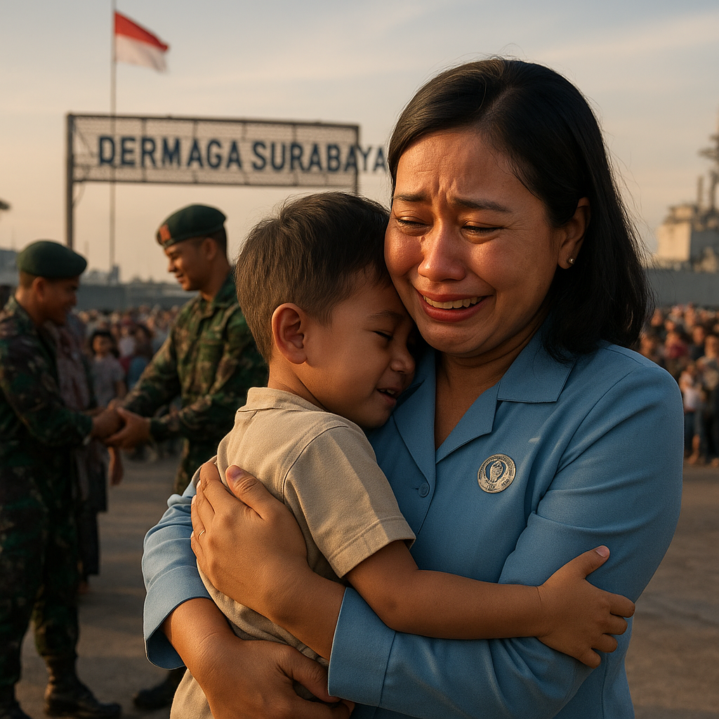 Memendam Rindu Satu Tahun, Tuntas di Dermaga