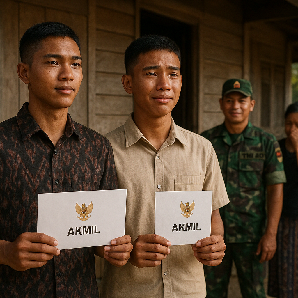 Kisah Dua Kakak Beradik Anak Prajurit TNI AD Asal NTT yang Lolos Akmil Bersama: 'Kami Ingin Seperti Ayah'