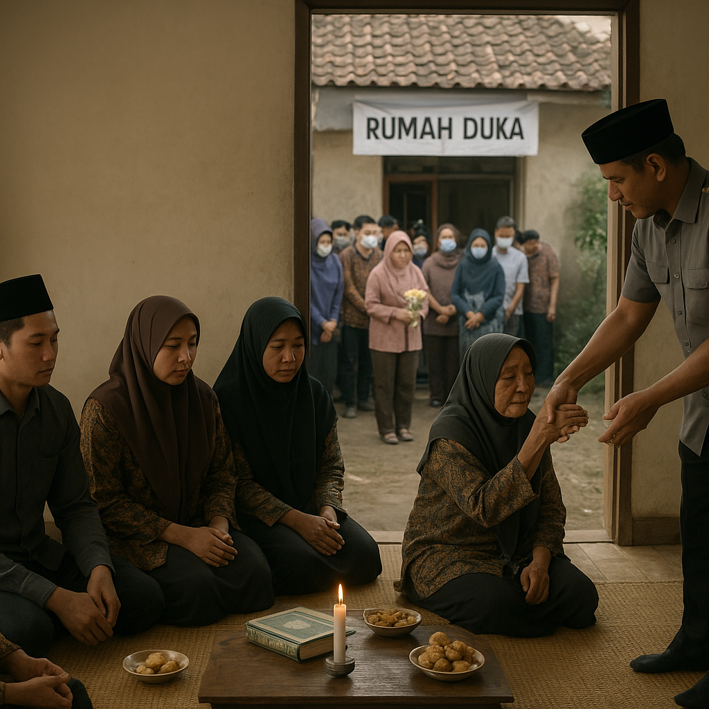 Tahlilan dan Antrean Pelayat di Rumah Duka Serka Anumerta Ichwan, Mertua Ucapkan Terima Kasih ke Pemerintah