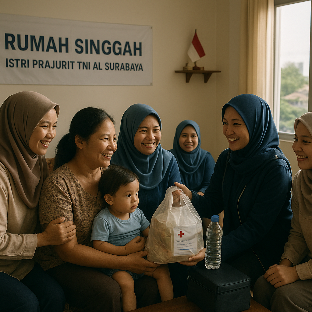 Inisiatif 'Rumah Singgah' oleh Istri Prajurit TNI AL untuk Keluarga Pasien Rujukan