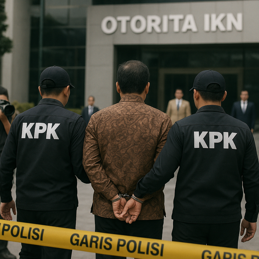 Kasus Korupsi Proyek IKN: KPK Tahan Mantan Pejabat Otorita Ibu Kota Nusantara