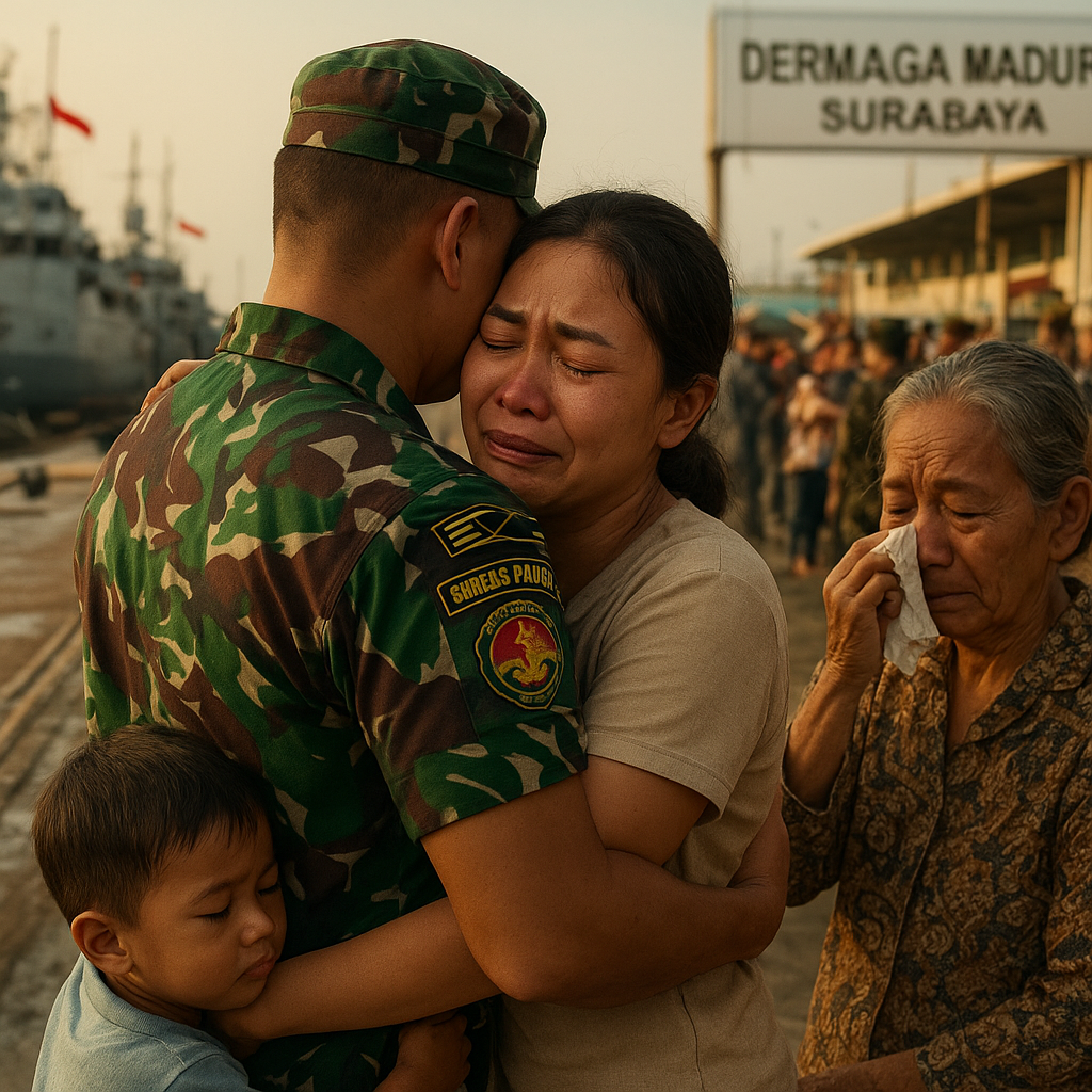 Memendam Rindu Satu Tahun, Tuntas di Dermaga