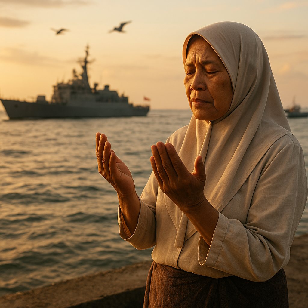 Ibu dari Prajurit TNI AL: 'Saya Doakan Setiap Kapal yang Lewat, Jaga Anak Saya di Laut'