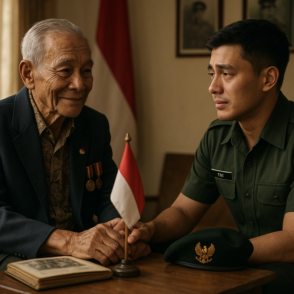 Kakek Veteran dan Cucu Prajurit TNI: Dialog Dua Generasi Penjaga Negeri