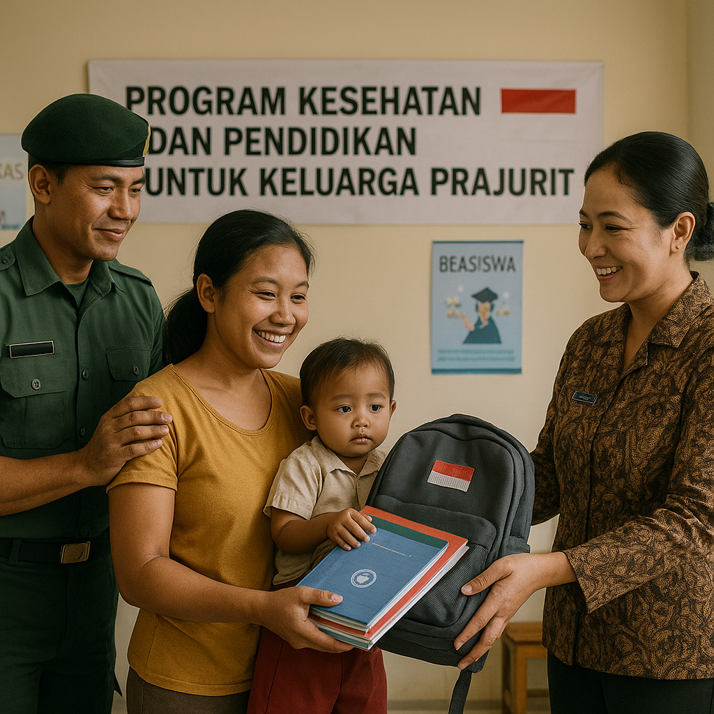 Bentuk Dukungan Negara kepada Keluarga Prajurit: Program Kesehatan dan Pendidikan