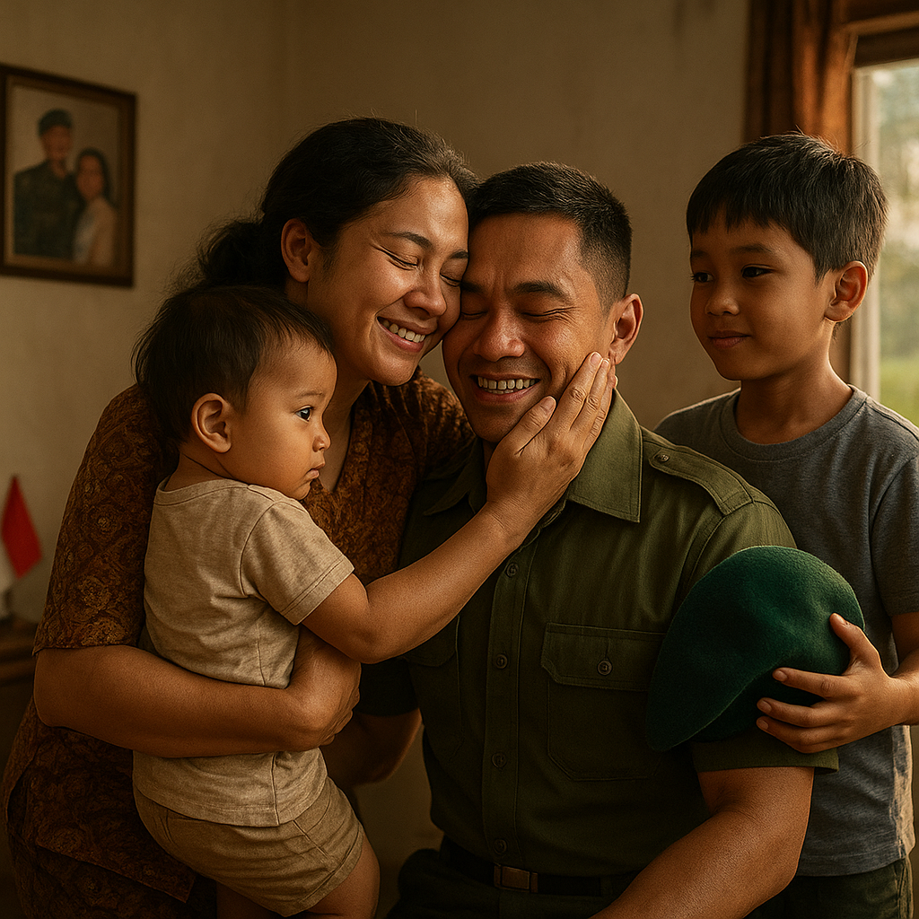 Inspirasi dari Prajurit TNI AD: Menjaga Komitmen Keluarga setelah Bertugas
