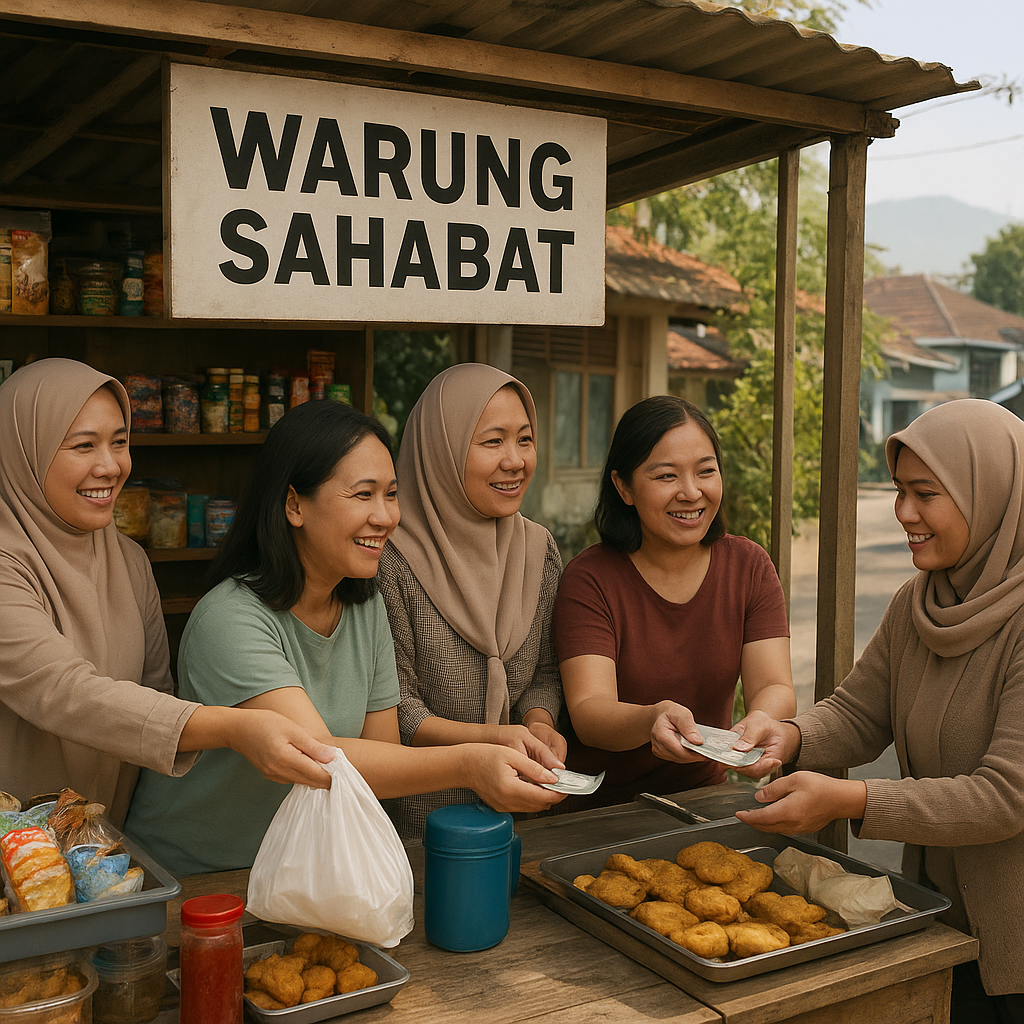 Komunitas Istri Prajurit Dirikan 'Warung Sahabat' untuk Bantu Ekonomi Keluarga