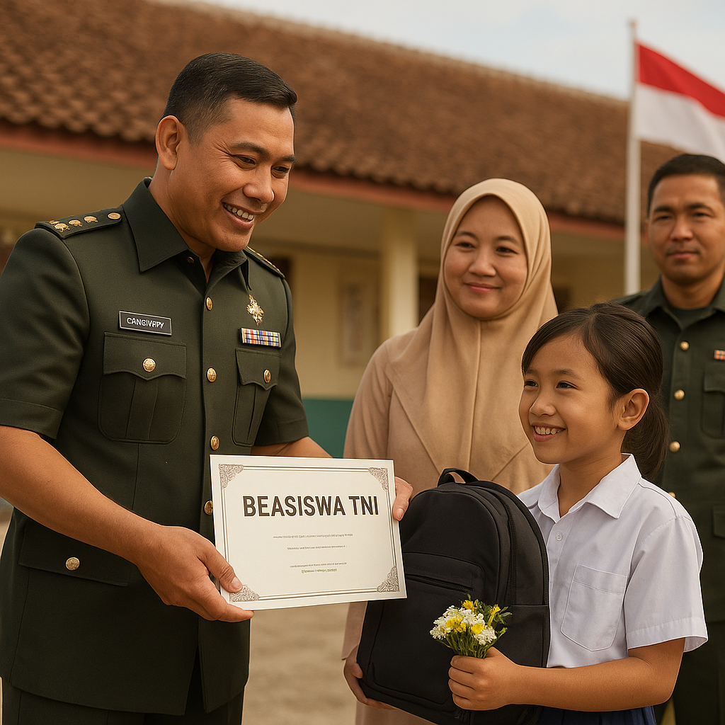 Dukungan TNI untuk Pendidikan Anak Prajurit