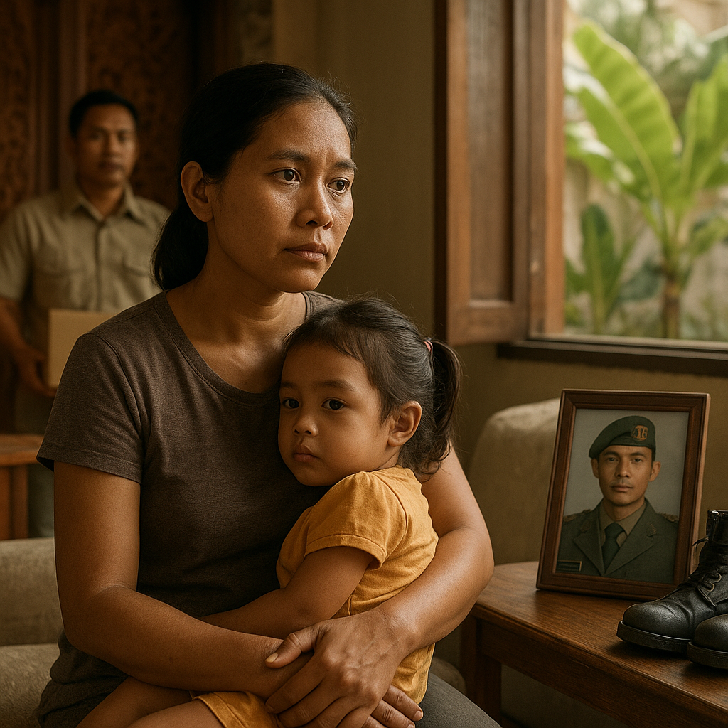 Kisah Ibu Prajurit TNI AD di Bali yang Menjadi Single Parent saat Suami Bertugas 2 Tahun