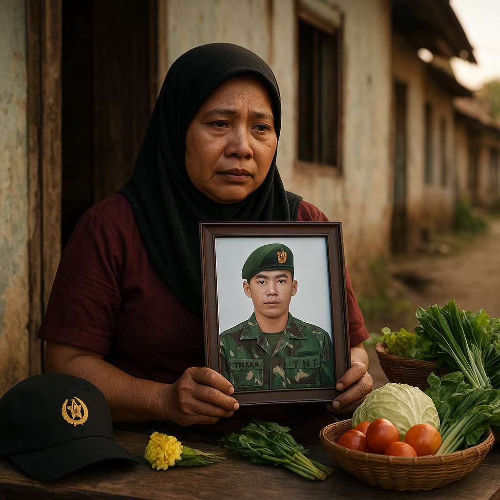 Kisah Praka Aprianus, Anak Penjual Sayur Asal Sintang yang Gigih Jadi TNI hingga Gugur di Papua