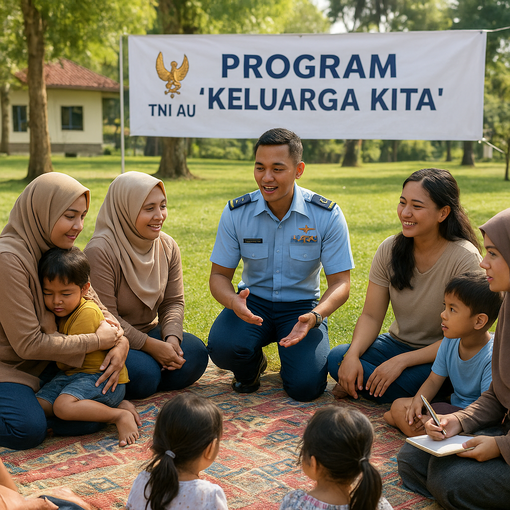 Program 'Keluarga Kita': TNI AU Mengadakan Retreat untuk Istri dan Anak Prajurit