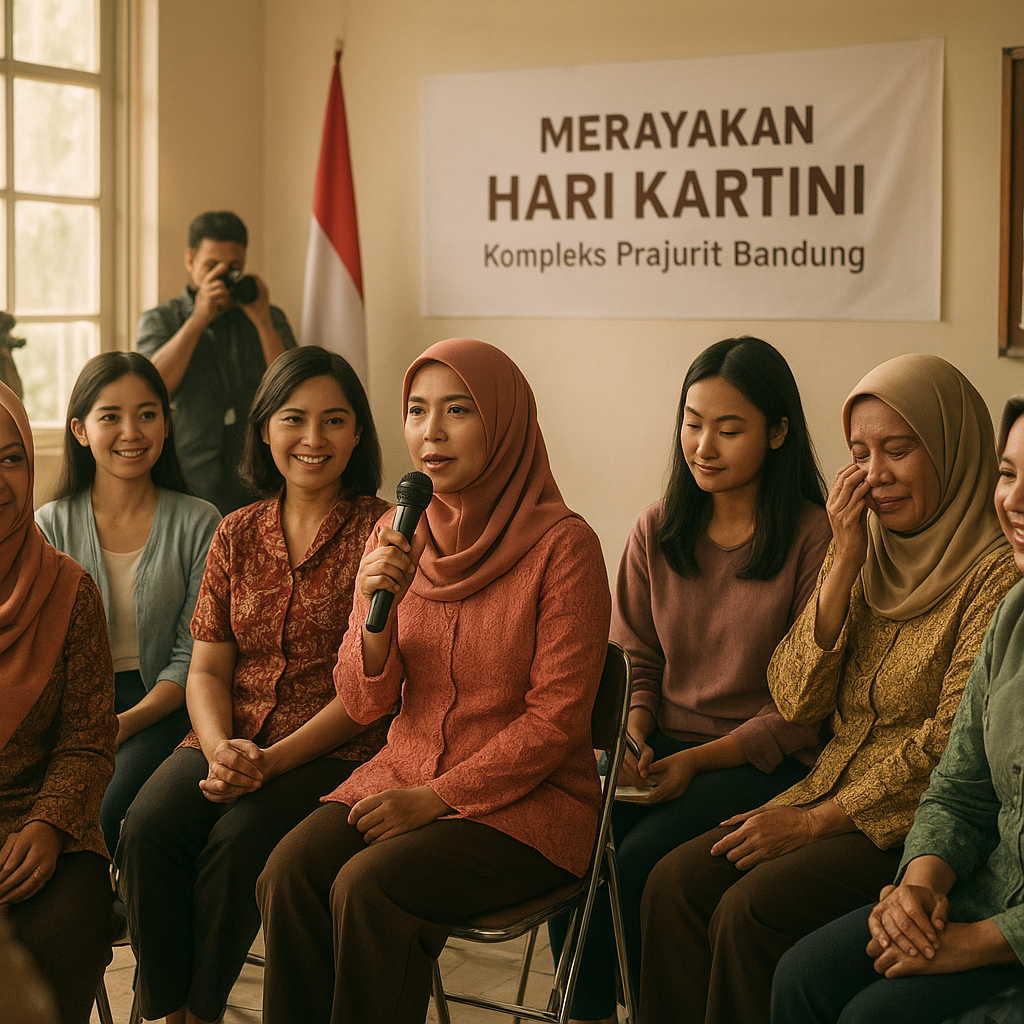 Merayakan Hari Kartini di Kompleks Prajurit: Diskusi Inspirasi untuk Istri dan Anak Perempuan