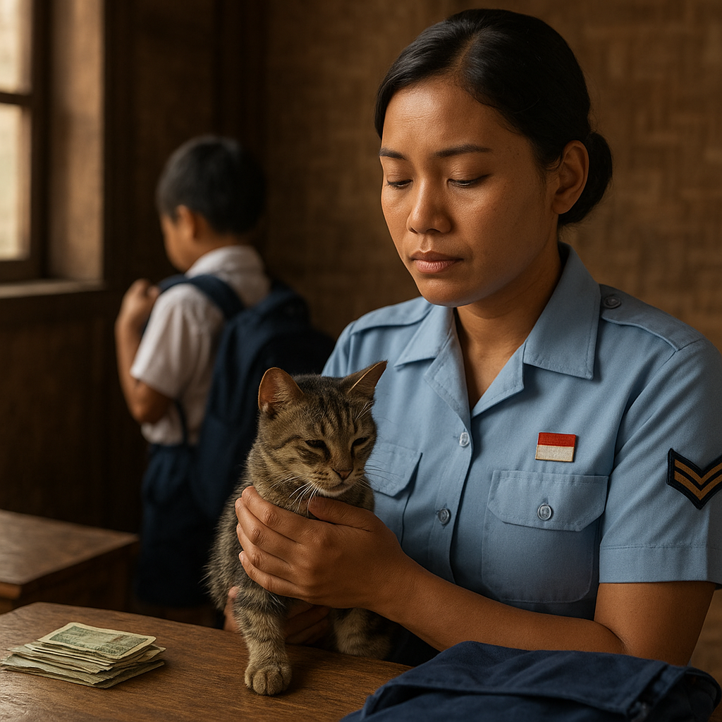 Ibu Prada TNI AU di Riau, Rela Jual Kucing Peliharaan untuk Biayai Anak Sekolah
