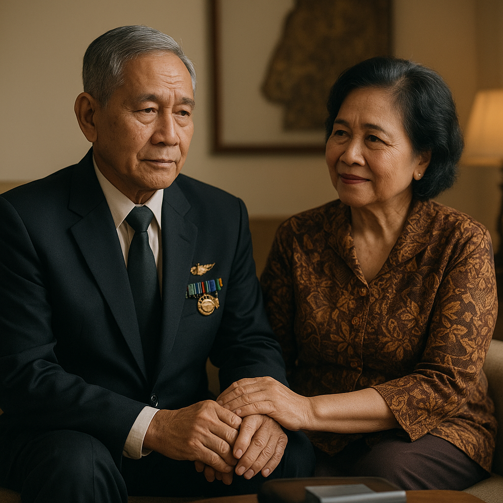 Jenderal TNI (Purn) Berbagi Kisah, Dukungan Istri Selama 40 Tahun Karir Militer