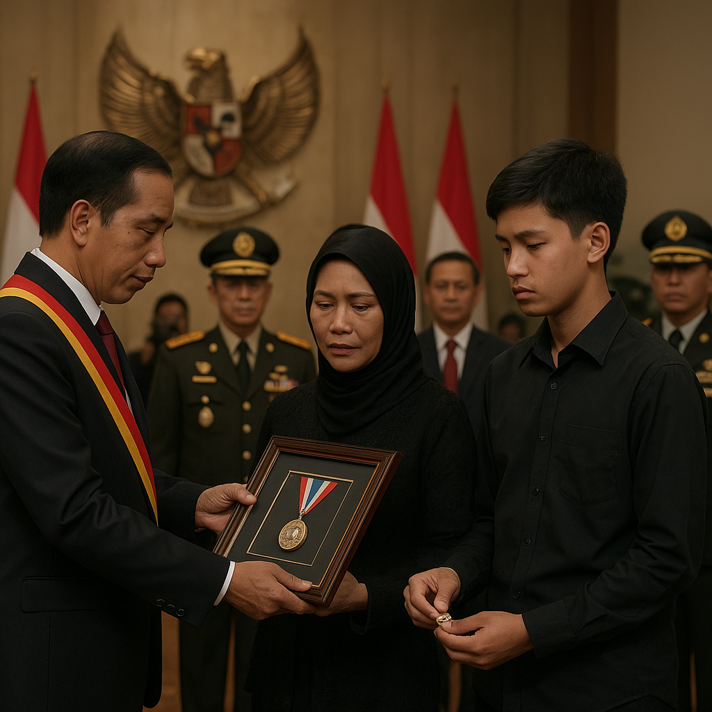 Keluarga Besar Jenderal TNI yang Gugur Dapat Penghargaan dan Perhatian dari Negara