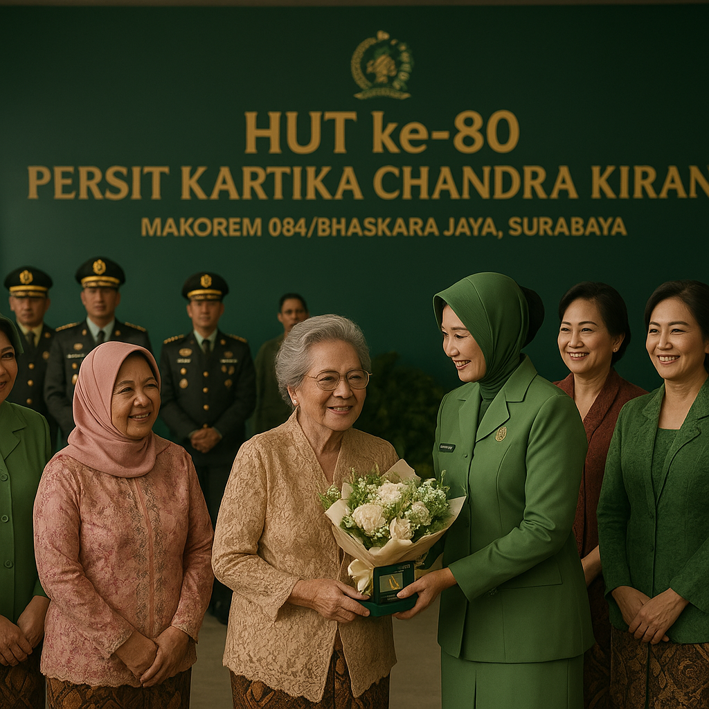 Peran Istri Prajurit Menguat dalam Usia ke-80 Persit Kartika Chandra Kirana