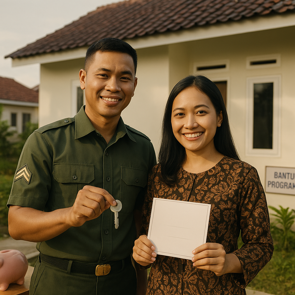 Rumah Impian Keluarga Prajurit: Dari Menabung Rp5 Ribu/Hari hingga Bantuan Program TNI, Pasangan Ini Akhirnya Miliki Hunian Sendiri