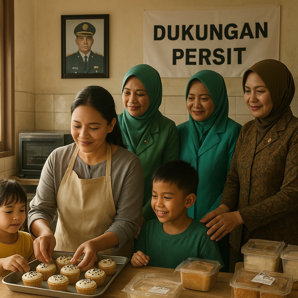 Janda Prajurit TNI AU Membangun Usaha Kue dari Nol, Dukungan Persit Membantu