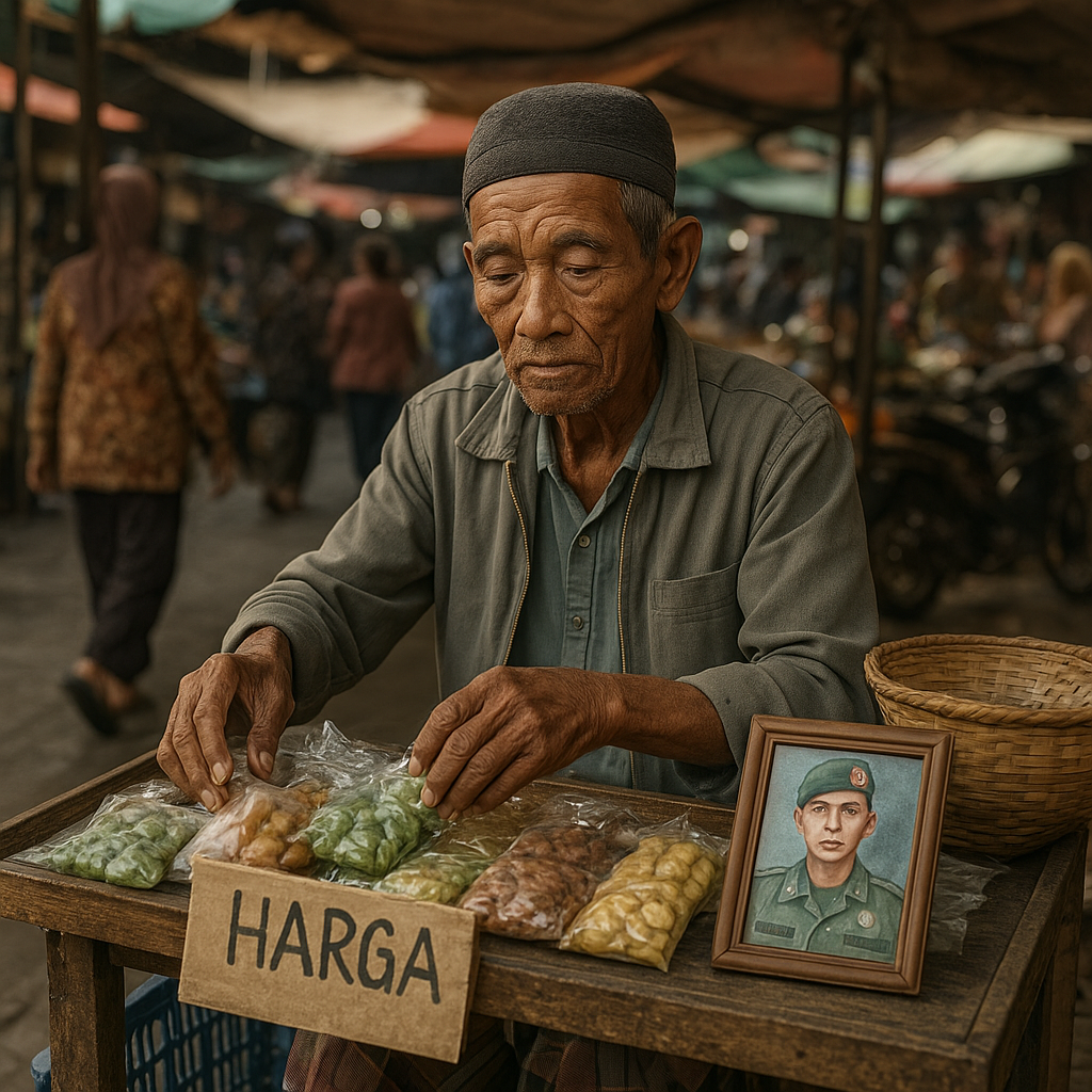 Kakek 70 Tahun di Makassar, Ayah Prajurit TNI AD, Masih Aktif Bekerja untuk Menghidupi Keluarga