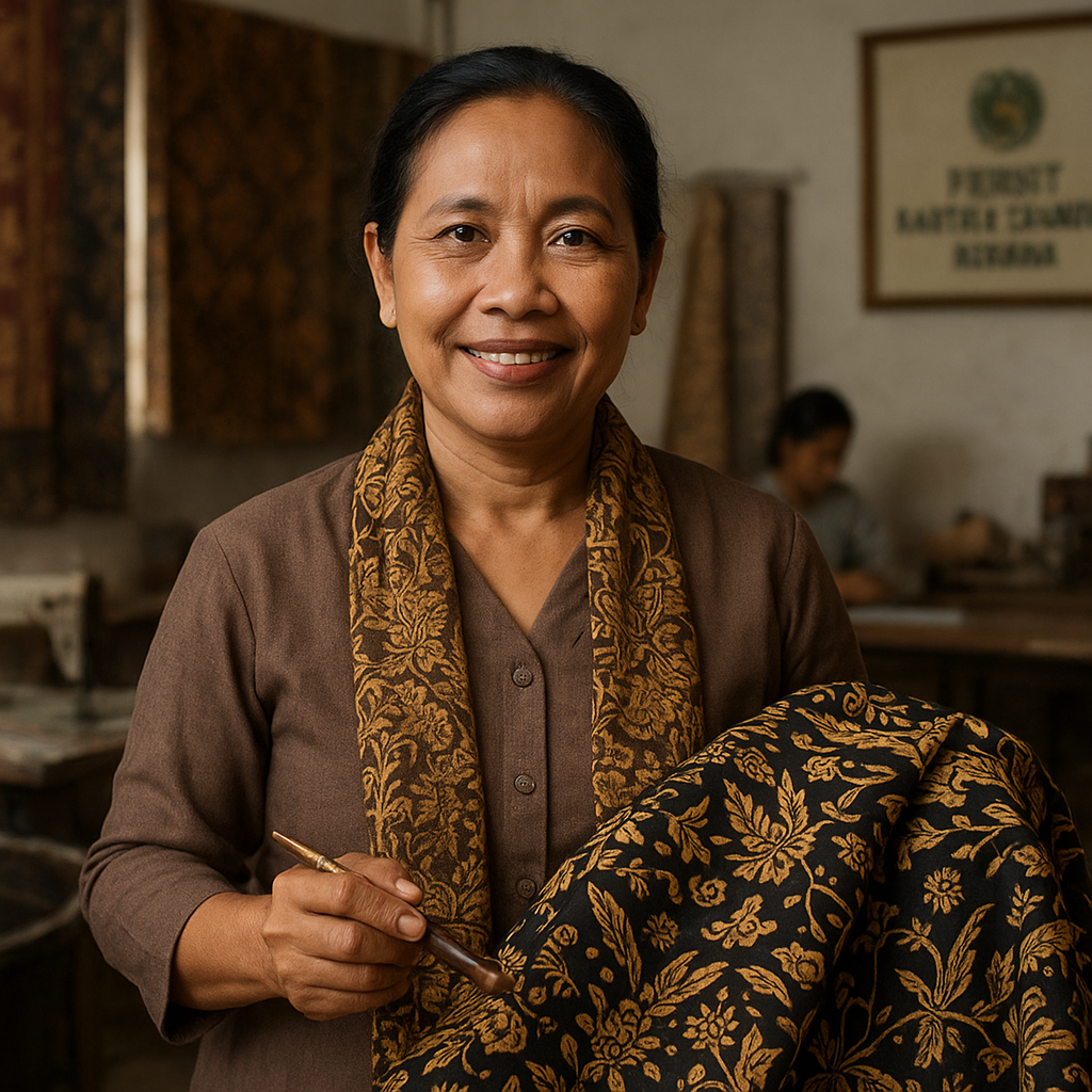 Kisah Ibu Prajurit Janda yang Menjadi Pengusaha Batik Sukses